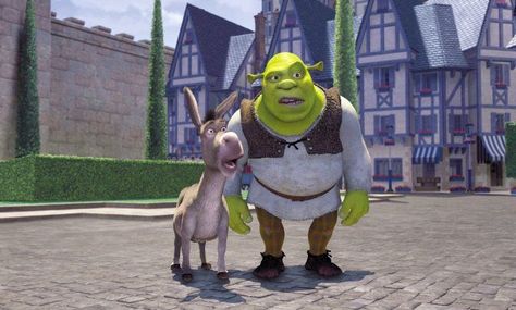 Shrek and Donkey Shrek Character, Princess Fiona, In And Out Movie, Eddie Murphy, Dreamworks Animation, Daniel Radcliffe, Family Movies, All Movies, Party Kit