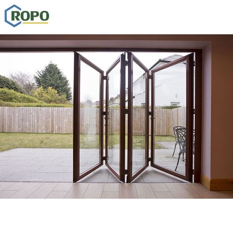 Folding Glass Patio Doors, Accordion Folding Doors, Folding Doors Exterior, Bifold French Doors, Aluminium French Doors, Accordion Doors, Glass Doors Patio, Sliding Folding Doors, Balcony Patio