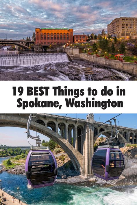 Discover the enchanting allure of Spokane, Washington, through our exclusive travel guide. Witness stunning landscapes, explore hidden treasures, and dive into rich history. This guide offers you a chance to embrace Spokane's vibrant arts community, world-class wineries, and outdoor adventures. Craft your unforgettable journey with us. Spokane Washington Things To Do In, Things To Do In Spokane Washington, Spokane Washington Aesthetic, Things To Do In Washington State, Riverfront Park Spokane, Pnw Trip, Spokane Valley Washington, Washington Things To Do, Washington Trip