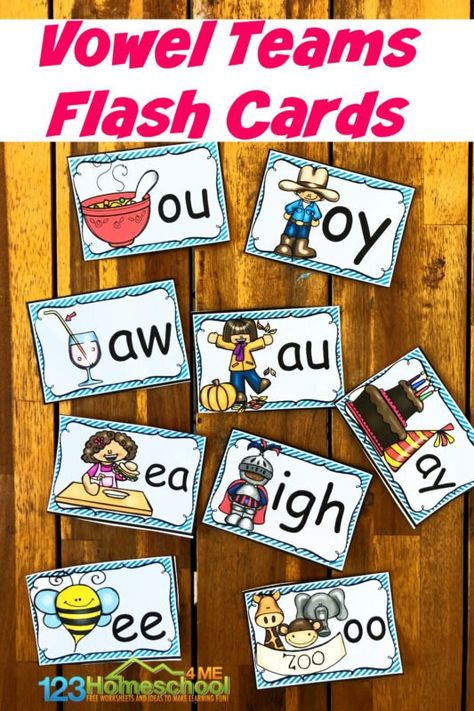 Multisyllabic Word Activities Free, Vowel Pairs Activities, 6 Syllable Types, Vowel Teams Activities, Short Vowel Games, Vowel Teams Worksheets, Teaching Vowels, Syllable Types, Phonics Activity