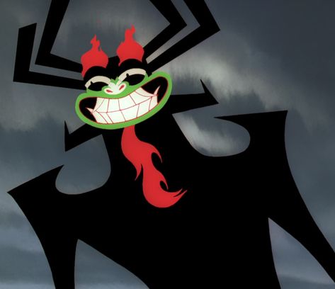 Samurai Jack Characters, Aku Tattoo, Aku Samurai Jack, Samurai Jack Aku, Mafia 2, Digital Painting Techniques, Comic Poster, Samurai Jack, Pixel Art Design