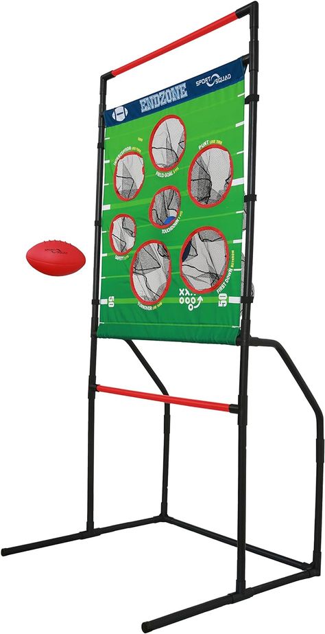 Sport Squad 2-in-1 Football and Disc Toss EndZone Challenge Assembly: Just snap the pieces together for fast assembly No tools needed Game Set Feature... Check more at https://liveitupdeals.com/product/sport-squad-endzone-challenge-2-in-1-football-and-flying-disc-toss-backyard-and-lawn-game-for-indoor-and-outdoor-use-practice-your-throwing-skills-with-this-football-target-carnival-game/ Flying Disc, Lawn Games, Carnival Games, Lawn, Carnival, Target, Football, Tools, American Football