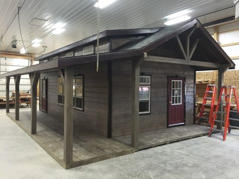 Challenger Shed · Recreation Unlimited Shed To Home, Building Hacks, Small Shed Plans, Shed Tiny Home, Shed Cabin, Shed Building, Custom Sheds, Cheap Sheds, Shed Home