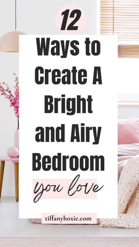 Here is how you can create a light and airy bedroom. airy bedroom, bedroom pictures, bedroom inspiration Light And Bright Bedroom Ideas, Clean Bright Bedroom, Light Bright Bedroom Ideas, Light And Airy Bedroom Ideas, Light Bedroom Colors, Bedroom Airy, Airy Bedroom Ideas, Bright Bedroom Ideas, Bright And Airy Bedroom