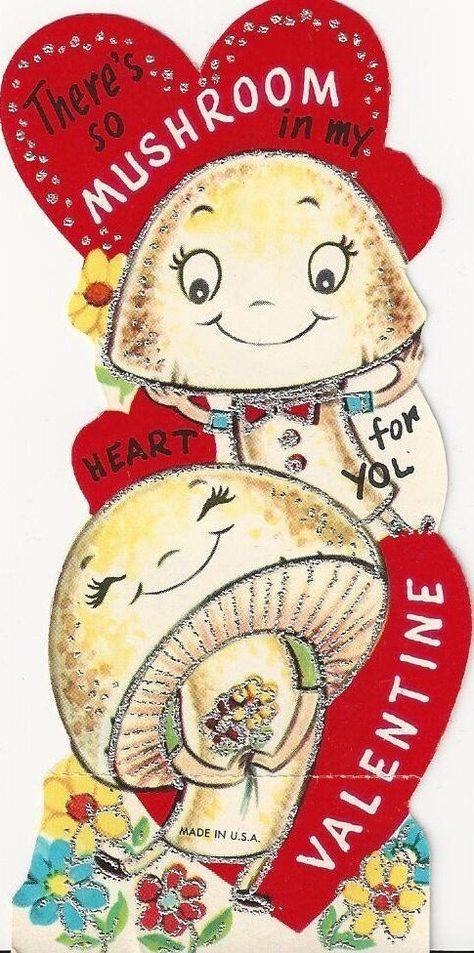 Valentine's Day Illustration, Vintage Valentine Cards, Valentines Greetings, Retro Valentines, Vintage Valentine, My Funny Valentine, Saint Valentine, Valentine Card, Vintage Greeting Cards