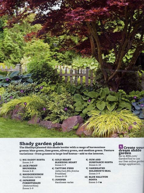 Better Homes and Gardens Magazine August 2012 Terrace Shade, Shady Garden, Better Homes And Gardens Magazine, Shade Garden Design, Shade Garden Plants, Garden Plan, Meteor Garden 2018, Garden Wallpaper, Garden Design Plans