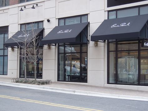 Commercial Awning Ideas, Commercial Awning, Awning Design, Real Estate Marketing Postcards, Shop Awning, Store Exterior, Dentist Office Design, Metal Awning, Outdoor Awnings