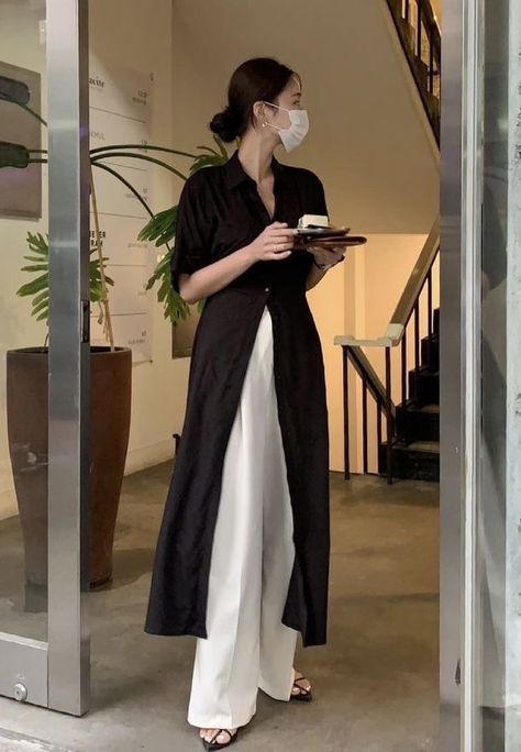 Everyday Fashion Outfits, Modest Fashion Outfits, Mode Inspo, 가을 패션, Korean Outfits, Casual Style Outfits, Outfits Casuales, Simple Outfits, Look Fashion