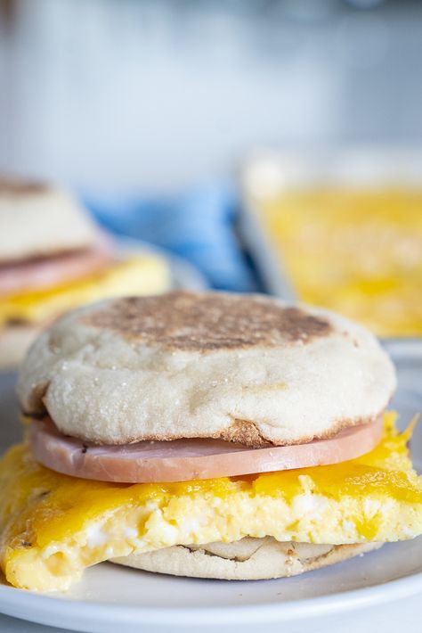 Sheet Pan Egg Breakfast Sandwiches | 12 Tomatoes Sheet Eggs For Sandwiches, Sheet Pan Egg Bake, Sheet Pan Egg Sandwiches, One Pan Egg Sandwich, Egg White Sheet Pan Eggs, Sheet Pan Breakfast Egg Sandwich, Egg White Breakfast Sandwich, Breakfast Sandwich Eggs In Oven, Egg Breakfast Sandwiches