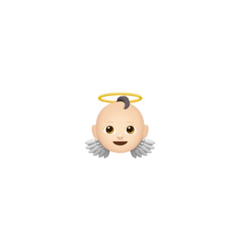 Angel Emoji Aesthetic, Angel Emoji, Iphone Png, Pink Heart Emoji, Angel Png, Emojis Iphone, Deer Wallpaper, Ios Emoji, Emoji Iphone