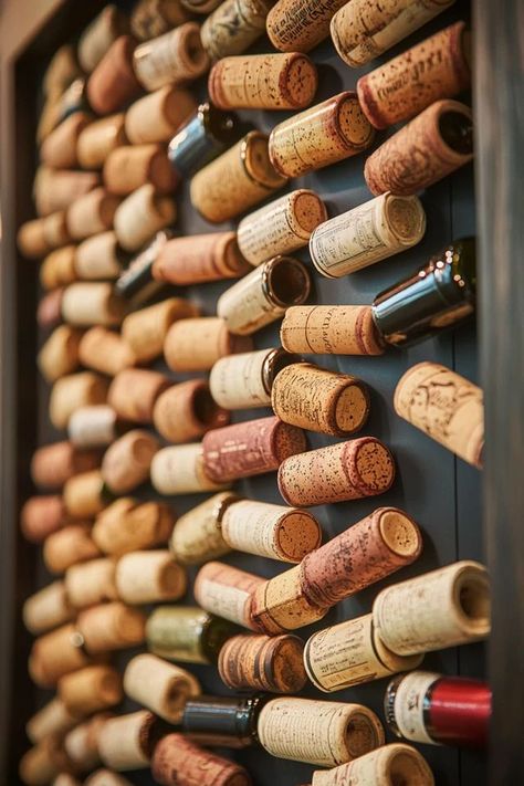 "Add personality to your workspace with a DIY Wine Cork Bulletin Board! 🧰🍷 #HomeDIY #CorkCrafts #OfficeOrganization" Diy Bulletin Board, Cork Bulletin Boards, Cork Crafts, Diy Wine, Add Personality, Wine Cork, Office Organization, Bulletin Boards, Bulletin Board