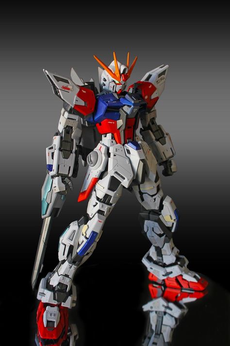 Build Strike Gundam Custom, Build Strike Gundam, Gundam Strike, Gundam Model Kit, Gundam Build Fighters, Strike Gundam, Gundam Astray, Gundam Toys, Unicorn Gundam