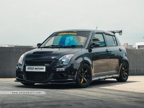 Suzuki Swift Modified, Suzuki Swift Tuning, Swift Modified, Mk4 Golf, Suzuki Swift Sport, Car Modification, Chevrolet Spark, Suzuki Swift, Car Culture