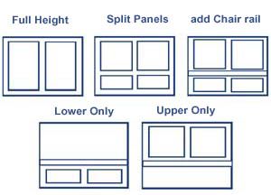 Panel Molding and Framing Corners Installation Instructions Picture Molding On Walls, Molding On Walls, Wall Trim Molding, Wall Molding Design, Hallway Gallery Wall, Panel Molding, Picture Molding, Frame Molding, Wall Paneling Diy