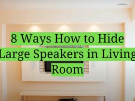 Ideas To Hide Speakers, Hiding A Subwoofer Living Rooms, Hiding Subwoofer In Living Room, Hiding Surround Sound Speakers, Hidden Subwoofer Living Rooms, Living Room Surround Sound Ideas, How To Hide Surround Sound Speakers, How To Hide Speakers, Hiding Speakers In Living Room