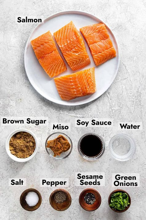 Miso Marinated Salmon, Miso Salmon Recipe, Miso Recipes, Brown Sugar Salmon, Miso Recipe, Miso Glazed Salmon, Japanese Heritage, Miso Salmon, Broiled Salmon