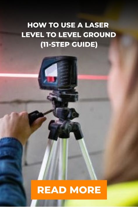 Leveling ground can be tricky, were here to help with some steps for using a laser level to get the job done right. Whether your getting your garden and backyard level or starting a contract job. Lazer Lights, Planetary Science, Laser Levels, Laser Level, Electrical Tools, Get The Job, Step Guide, Being Used, How To Use