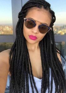 40 Medium Sized Box Braids Large Box Braids, Medium Box Braids, Big Box Braids, Blonde Box Braids, Short Box Braids, Jumbo Box Braids, Long Box Braids, Box Braids Hairstyles For Black Women, Box Braids Styling