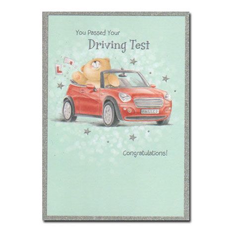 Congratulations on Passing Driving Test Forever Friends Card Forever Friends Cards, Driving Test Card, Queen's Coronation, Forever Friends Bear, Friends Card, Blue Nose Friends, Teddy Bear Pictures, Bear Card, Friend Cartoon