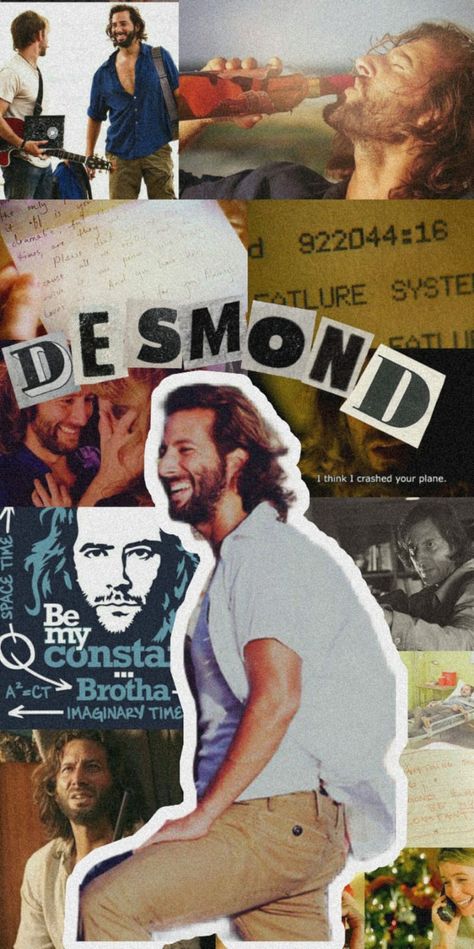 Desmond Hume Aesthetic, Lost Wallpapers Aesthetic Tv Show, Lost Tv Show Wallpaper, Lost Series Wallpaper, Desmond Lost, Lost Wallpaper, Desmond Hume, Lost Memes, Barcelona Wallpapers