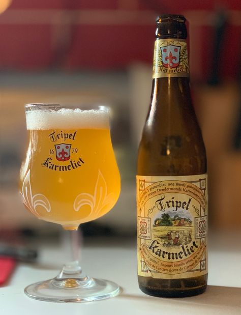 Triple Karmeliet my favourite Belgian beer Homebrew Recipes, Belgian Grand Prix, Bagel Shop, Belgian Beer, Beer Recipes, Home Brewing, Recipe Using, Craft Beer, Beer Bottle