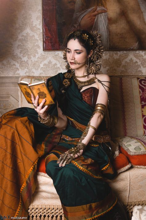 Indian Steampunk, Spy Character, Asian Steampunk, Sky Kingdom, Pirate Character, Steampunk Drawing, Steampunk Outfits, Beautiful Cosplay, Steampunk Aesthetic