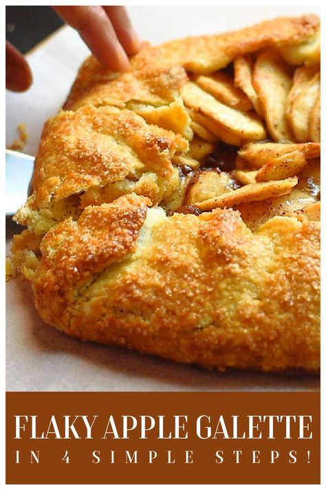 This Easy Cinnamon Apple Galette Recipe will help you make the best flaky, buttery Homemade Apple galette with thick gooey apple filling flavored with cinnamon and vanilla. Fruit Galettes are one of the tastiest desserts that we can make at home with the least effort. https://merryboosters.com/cinnamon-apple-galette-recipe/ Galette Recipe Desserts, Easy Apple Galette Recipe, Fruit Galette Recipe, Apple Galette Recipe, Apple Turnover Recipe, Apple Tart Recipe, Vanilla Fruit, Apple Galette, Galette Recipe