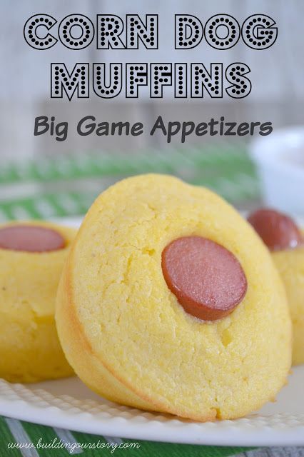 Recipe Using Buttermilk, Dog Muffins Recipe, Mini Cornbread, Big Game Appetizers, Mini Corn Dog Muffins, Hot Dog Appetizers, Cornbread Corn, Dog Muffins, Appetizers Game Day