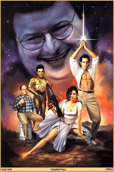 imgur: the simple image sharer Seinfeld Characters, Wheel Of Time, Jerry Seinfeld, Boris Vallejo, Seinfeld, Caricatures, Star Wars Art, Movie Poster, The Movie