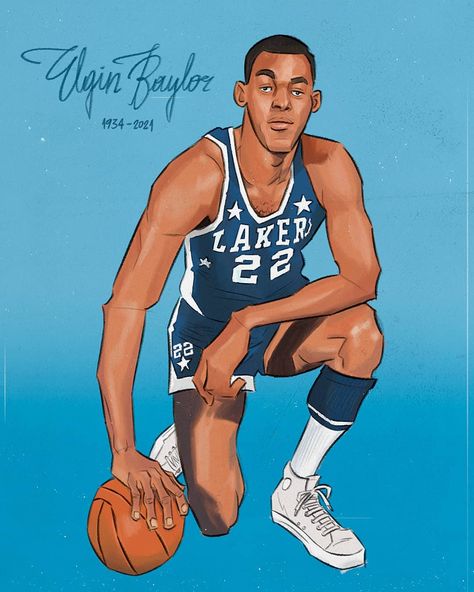 Elgin Baylor, Basketball Legends, Los Angeles Lakers, Basketball, Photo And Video, On Instagram, Instagram, Los Angeles