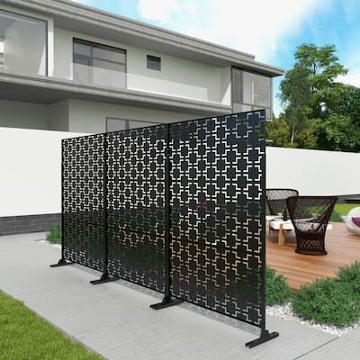 Fencing - Bed Bath & Beyond Metal Privacy Screen, Outdoor Privacy Screen, Fence Screen, Outdoor Fencing, Outdoor Screens, Fence Screening, Privacy Screen Outdoor, Outdoor Privacy, Yard Care