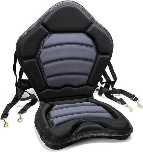 Amazon.com: Ultra thick OceanMotion Ergo-Fit sit on top Kayak seat w/storage bag : Sports & Outdoors Kayak Wheels, Pontoon Anchor, Sit On Top Kayak, Kayak Cart, Kayak Seats, Rib Boat, Kayak Accessories, Brass Hooks, Kayak Paddle