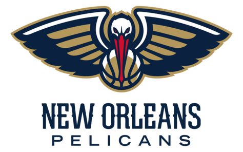 New Orleans Pelicans Logo, Pelicans Logo, Pelicans Basketball, Global Logo, White Pelican, Pelican Bird, Nba Tv, White Basketball, Navy Blue And Gold