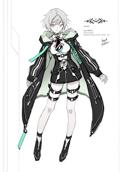 Techwear Female Outfits, Futuristic Clothes Drawing, Anime Futuristic Outfit, Vtuber Fashion, Sci Fi Aesthetic Fashion, Cyberpunk Outfits Female, Cyberpunk Outfit Art, Cyberpunk Clothes Design, Cyberpunk Outfit Drawing