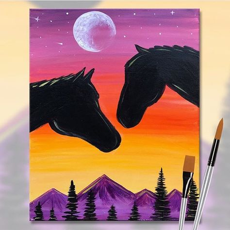 Our next Norco event approaches and we will be painting some horses!  . . Paint & Sip @SLFieldhouse Wed. Aug. 28th - 7:00PM Horse Paintings Acrylic, Special Needs Art, Aspen Art, Paintings Ideas, Kids Painting, Western Paintings, Painting Party, Cute Canvas Paintings, Easy Canvas Painting