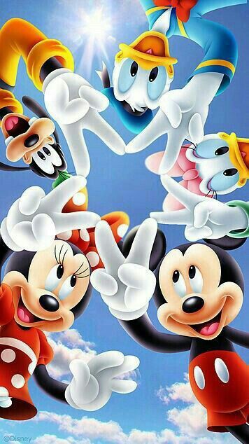 MICKEY MOUSE AND FRIENDS Mickey Mouse Wallpaper Iphone, Minnie Y Mickey Mouse, Mickey Mouse Pictures, Retro Disney, Mickey Mouse Art, Disney Background, Karakter Disney, Disney Images, Disney Phone Wallpaper