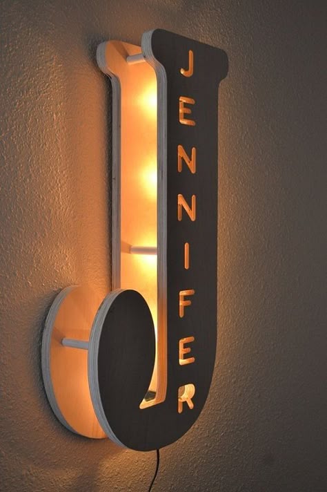 Luminaria Diy, Neon Box, Diy Lampe, Kid Bedroom, Bedroom Lamp, Marquee Lights, Light Letters, Bedroom Lamps, Signage Design