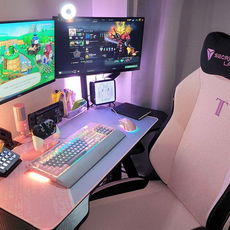 Modern Metal Desk, Gamer Room Decor, Gaming Chairs, Metal Desks, Gamer Room, Gaming Desk, Long Hours, Ergonomic Chair, Gaming Chair