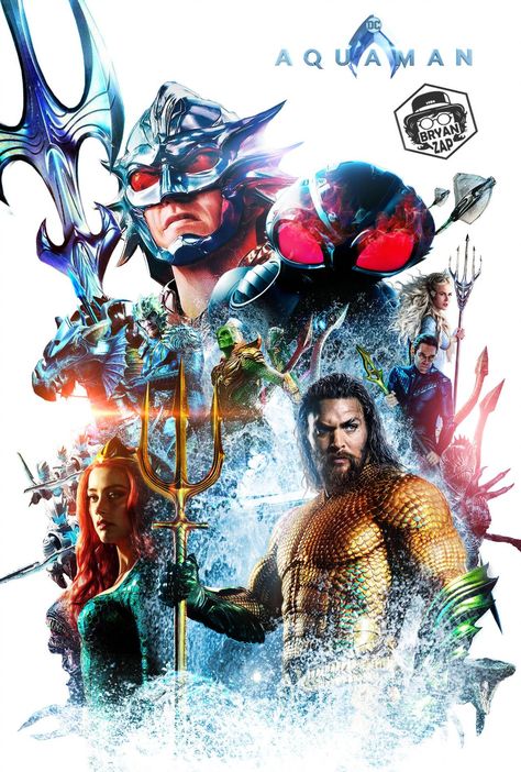 DC Extended Universe on Twitter: "Some gorgeous #Aquaman fan posters by the talented Bryan Zap!… " Imax Poster, Aquaman Dc Comics, Aquaman 2018, Aqua Man, Dc Comics Wallpaper, Movie Covers, Batman Vs Superman, Man Movies, Batman Vs