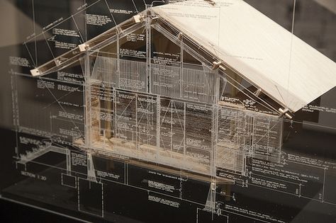 Glenn Murcutt: Architecture for Place by State of Design, via Flickr Murcutt Architecture, Glenn Murcutt, Architecture Portfolio Design, Arch Model, Architecture Model Making, Architecture Concept Drawings, Architectural Section, Structure Architecture, Diagram Architecture