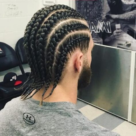 45 Best Cornrow Hairstyles For Men (2020 Braid Styles) Cornrows Men, Cornrow Braids Men, Straight Back Braids, Afro Hairstyles Men, Braid Styles For Men, Cornrow Hairstyles For Men, Long Hair Images, Bryce Harper, Mens Braids