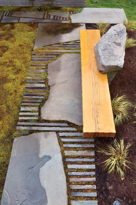 5 Great Landscape Designers and Photos of Their Most Spectacular Gardens | GQ River Stone Garden Ideas, Creative Landscape Design, Japanese Inspired Landscaping, Island Landscape Design, Modern Japanese Garden Landscapes, Modern Japanese Garden, Ocean Garden, Island Garden, Japanese Garden Landscape