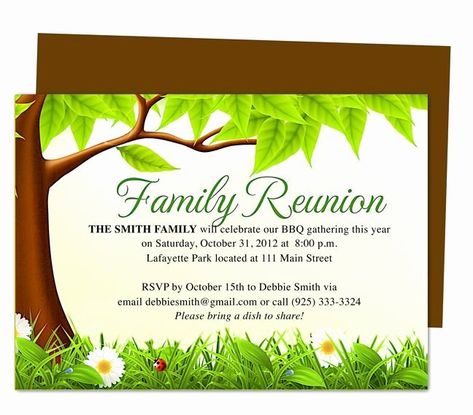 Family Reunion Invitations Letter Beautiful Family Tree Reunion Party Invitations Templates Reunion Familiar, Family Reunion Invitations Templates, Class Reunion Invitations, Creative Ornaments, Reunion Invitation, Family Reunion Invitations, Reunion Party, Promotion Marketing, Reunion Invitations