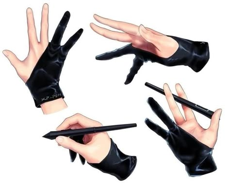 Finger Reference, Drawing Gloves, Gloves Drawing, Hand Drawing Reference, Body Reference Drawing, Hand Reference, Punk Outfits, Drawing Clothes, Art Poses