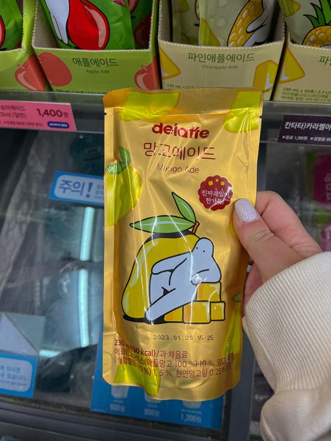 Korean Supermarket, Cool Finds, Korean Food, South Korea, Seoul, Pineapple, Mango, Drinks