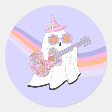 $7.65 | Spooky One Halloween Groovy Ghost 1st Birthday | Halloween Sticker | halloween birthday, halloween party, spooktacular party, ghost birthday party, spooky one birthday, spooky one party, groovy halloween party, spooky vibes party, halloween party decor, halloween favor tag Groovy Ghost, Spooky One, Hippie Birthday, Hippie Halloween, Halloween Favors, Halloween Express, Halloween Decorations Indoor, First Halloween, Halloween Pictures