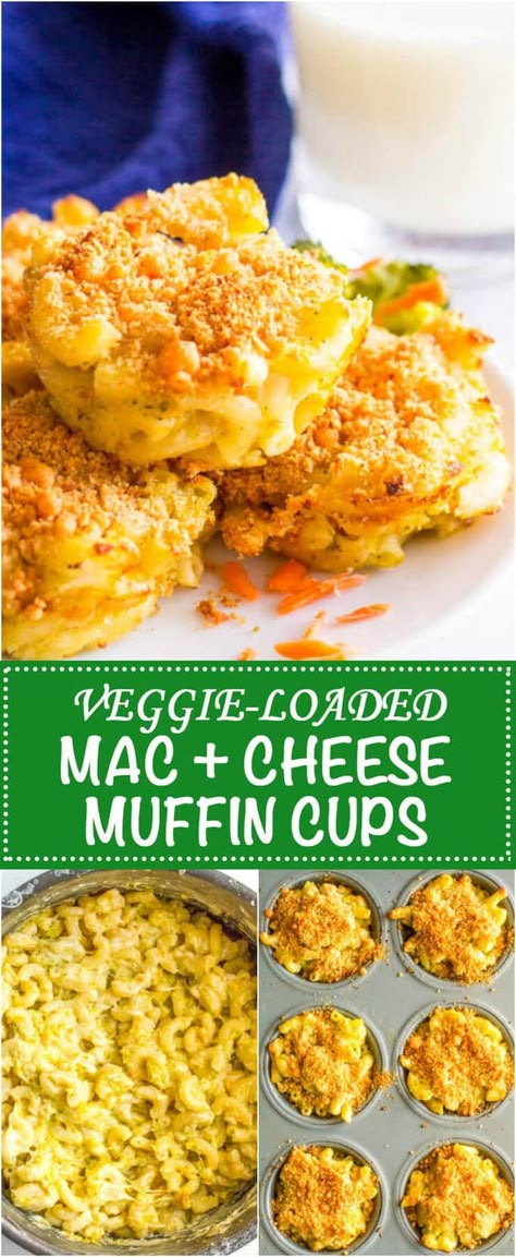 Veggie Mac And Cheese, Mac And Cheese Muffins, Mac And Cheese Cups, Muffins Blueberry, Food On The Table, Kinds Of Cheese, Cheese Muffins, Zucchini Muffins, Family Food