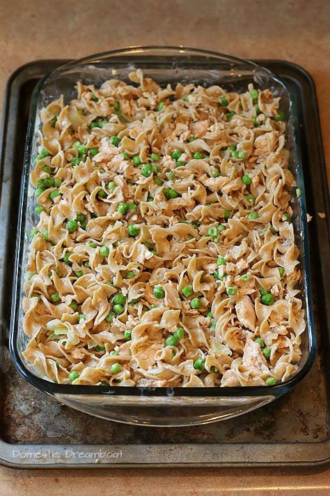 Salmon Noodle Casserole                                                                                                                                                                                 More Salmon Noodle Casserole, Best Salmon Recipes, Casserole Recipes For Dinner, Salmon Casserole, Best Casserole Recipes, Salmon Noodles, Tuscan Salmon, Best Salmon Recipe, Canned Salmon Recipes