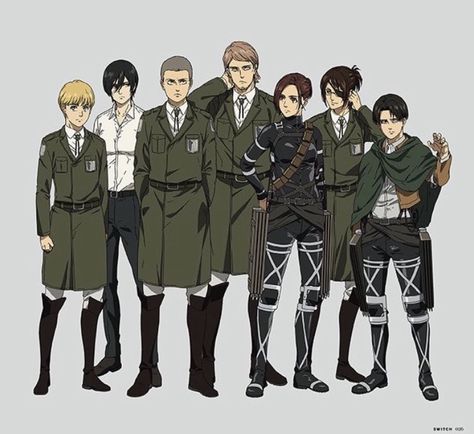 Aot Official Art Season 4, Aot Season 4 Uniform, Attack On Titan 2, Aot Anime, Connie Springer, Anime Shirts, Survey Corps, Armin Arlert, Attack On Titan Ships