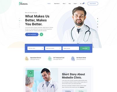 Check out new work on my @Behance profile: "Medenin – Medical and Health Website" http://be.net/gallery/91307761/Medenin-Medical-and-Health-Website Health Website Design, Hospital Website, Medical Websites, Healthcare Website, Health Website, Bakery Website, Medical Website Design, Branding Website, Free Website Templates